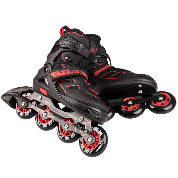 Nils Extreme NA14174 Kolečkové brusle, černo-červené, vel.S (31-34)