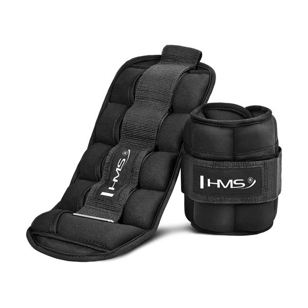Nastavitelné zátěže na zápěstí a kotníky HMS ONK01, 2x0,5 kg