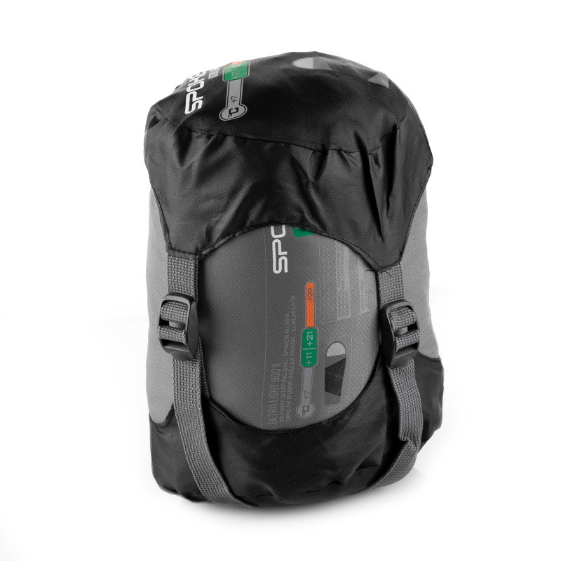 Spokey Ultralight 600 Spací pytel 210x75 cm, černo-šedý