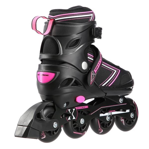 Nils Extreme NA11002 A Kolečkové brusle vel.M (35-38) růžové