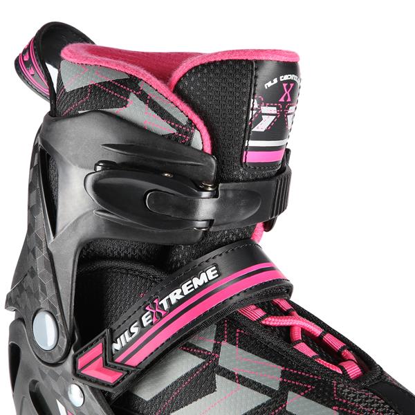 Nils Extreme NA11002 A Kolečkové brusle vel.M (35-38) růžové