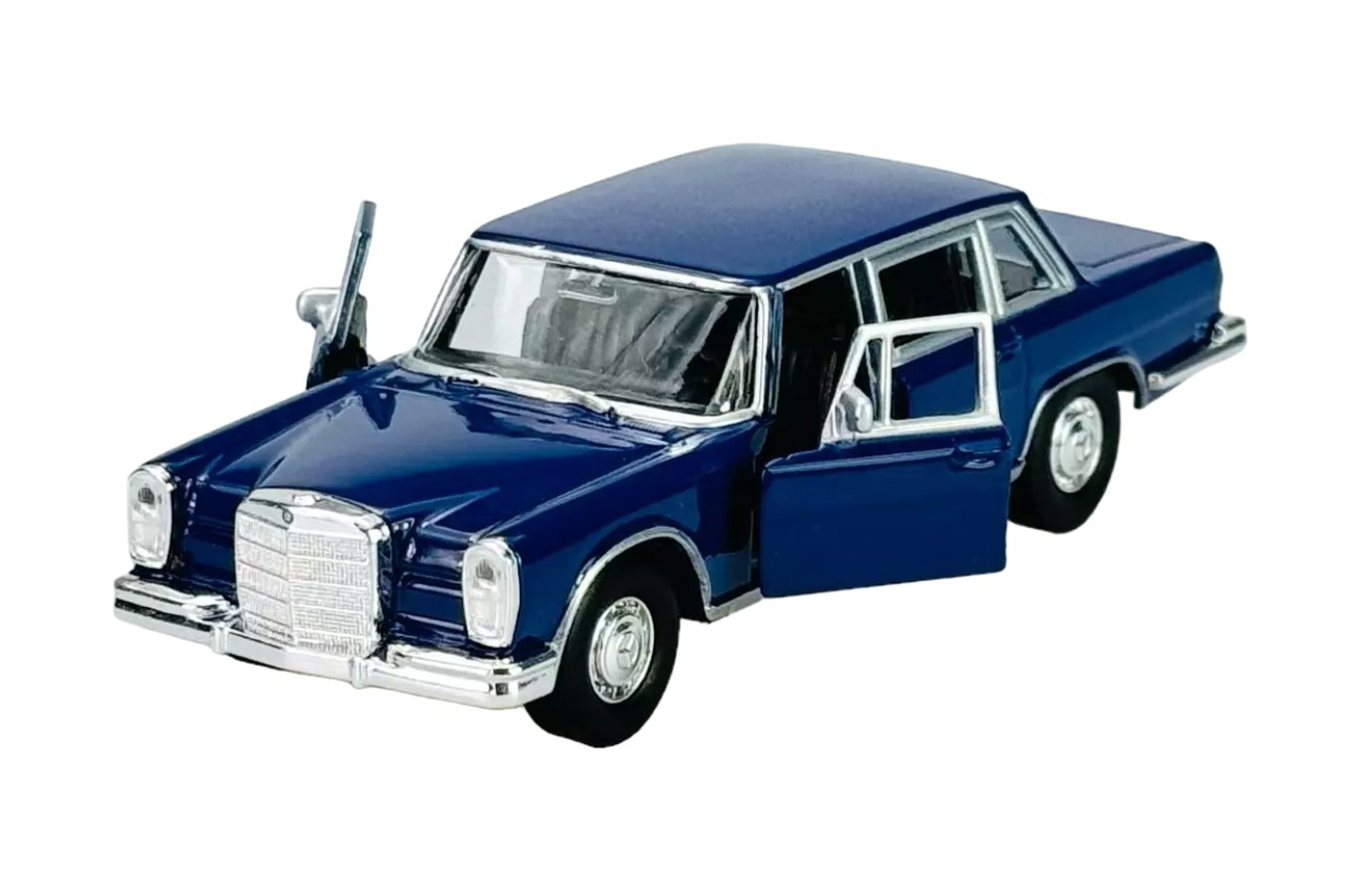 Welly Mercedes-Benz 600 (1963), modrý, 1:34-39