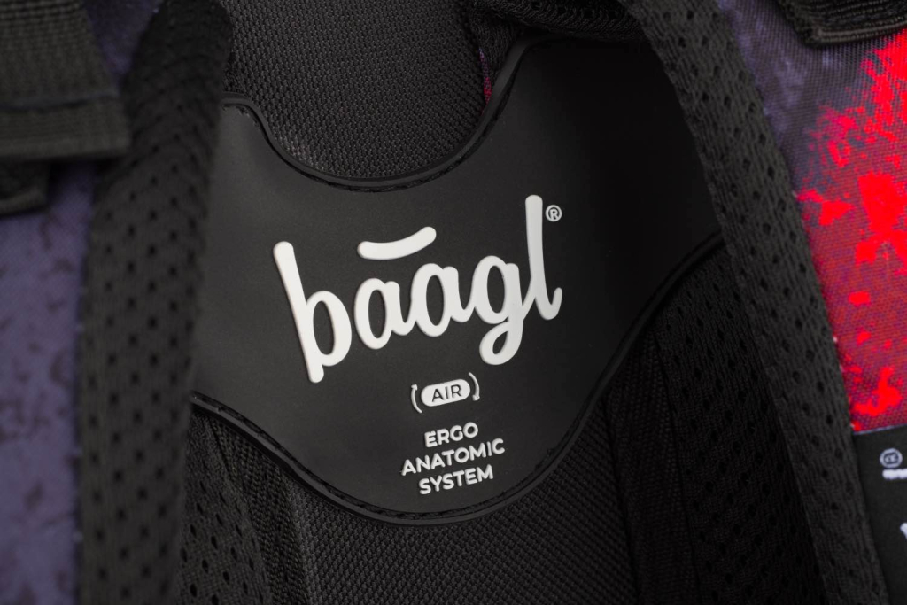 BAAGL Školní batoh Core Láva