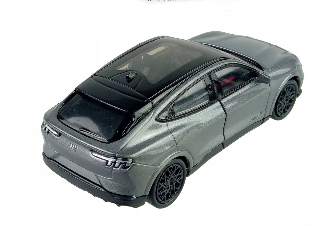 Welly Ford Mustang Mach-E GT 2023 (gray) 1:34-39