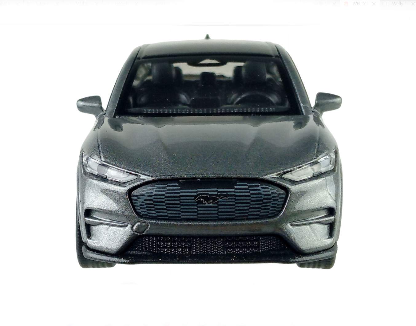 Welly Ford Mustang Mach-E GT 2023 (gray) 1:34-39