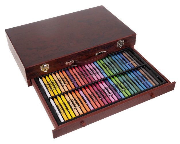 Iso Trade kreativní a výtvarná sada 143ks, dřevěný kufřík