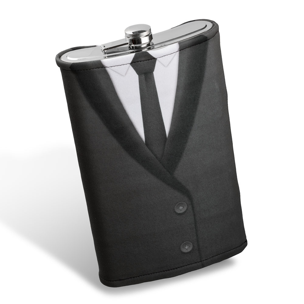 Obří nerezová placatka Gentleman 1750 ml