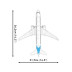 Cobi 26608 Boeing 737 Max 8, 1:110, 340 kostek