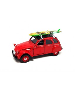 Welly Citroën 2CV Surf, red 1:34-39