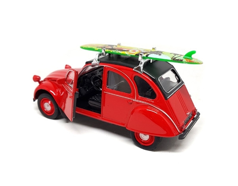 Welly Citroën 2CV Surf, red 1:34-39