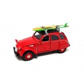 Welly Citroën 2CV Surf, red 1:34-39