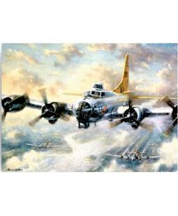 Malování obrázků podle čísel -  Letadlo, 40 x 30 cm