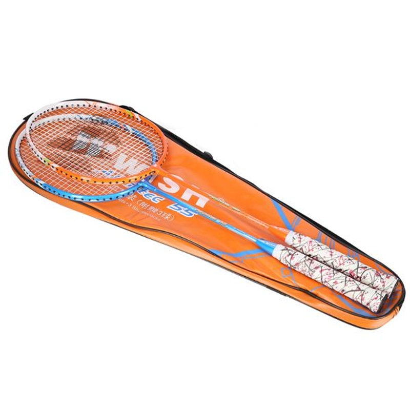 Badmintonový set WISH 55K, Oranžová a modrá