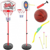 Basketbalová sada, koš, stojan a míč