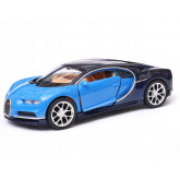 Welly Bugatti Chiron Modrá 1:34-39