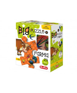 Efko Puzzle BIG Farma BABY 24 dílků