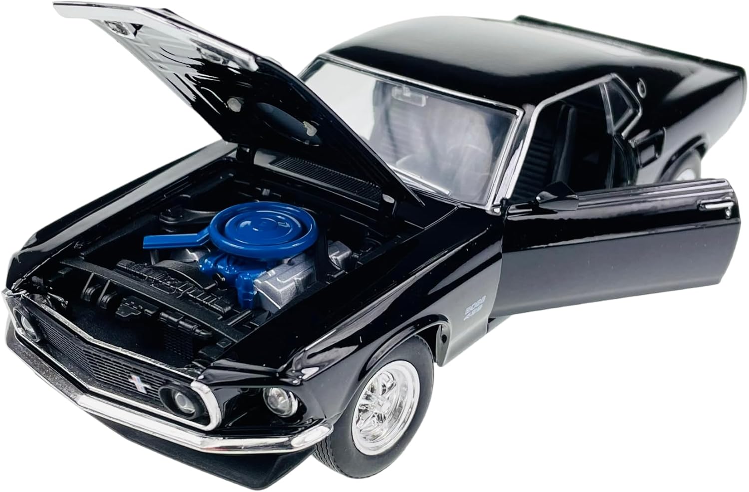 Welly Ford Mustang Boss 429, 1969, černý 1:24
