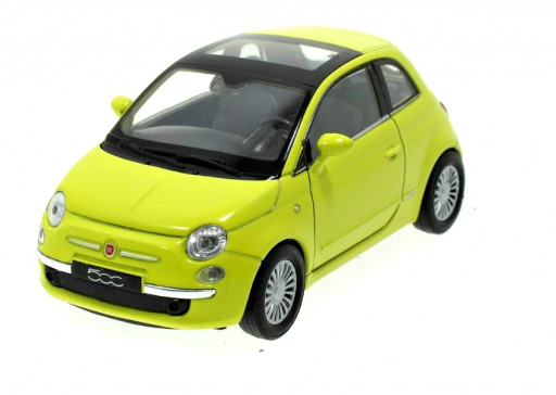 Welly Fiat 500, Žlutý 1:34-39