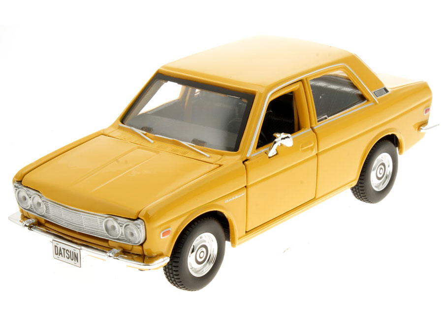 Maisto Datsun 510 (1971) Žlutý 1:24