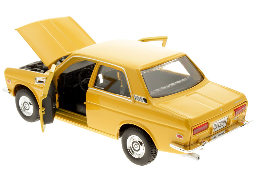 Maisto Datsun 510 (1971) Žlutý 1:24