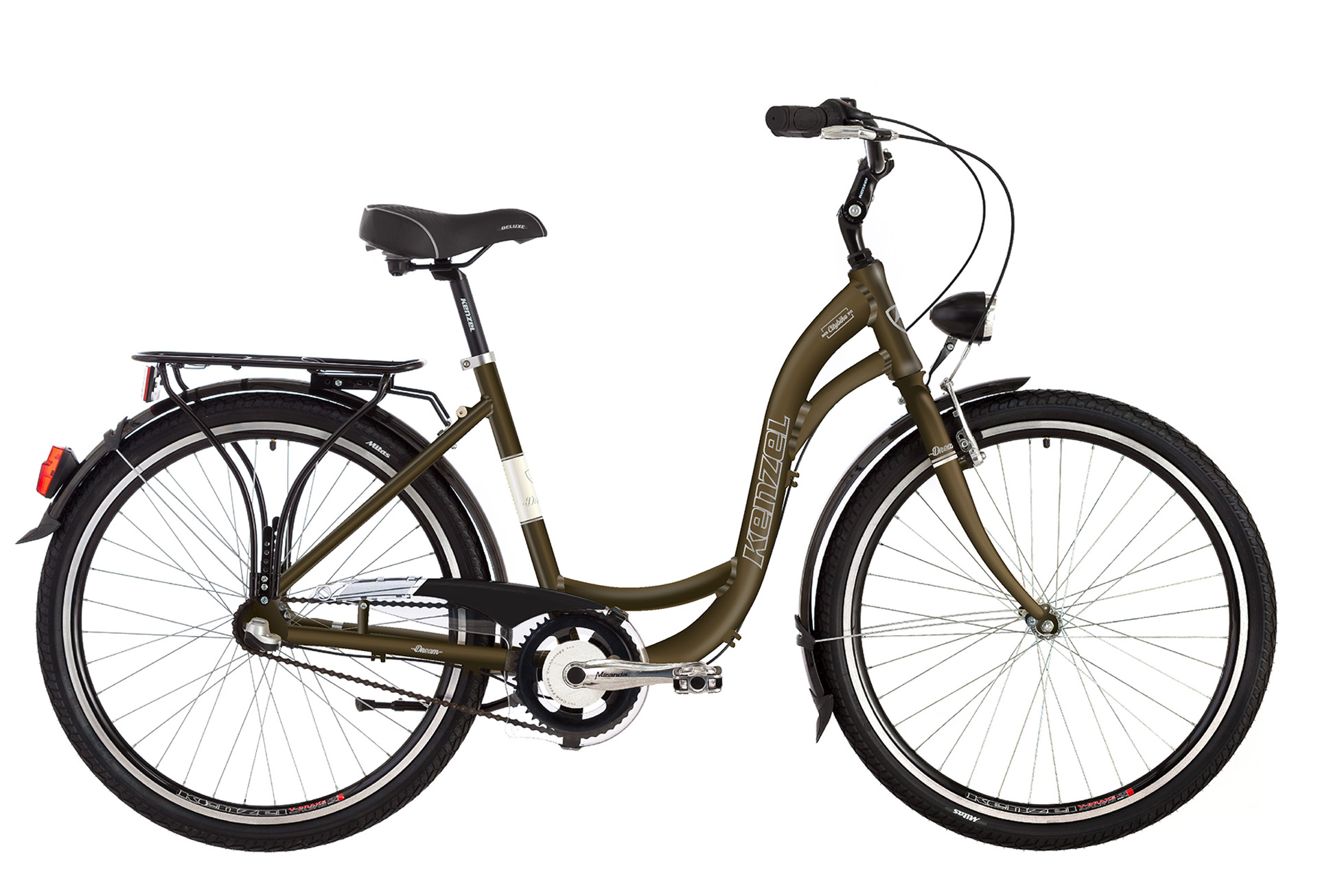 Kenzel Městské kolo Dream Deluxe 7spd 28" 2026 šedé