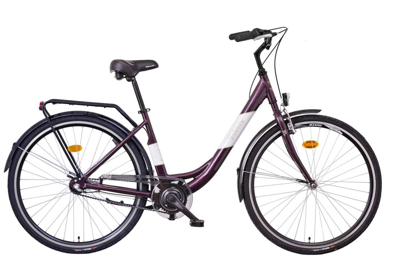 Liberty Městské jízdní kolo Strada 3spd. 28" 2026 fialové