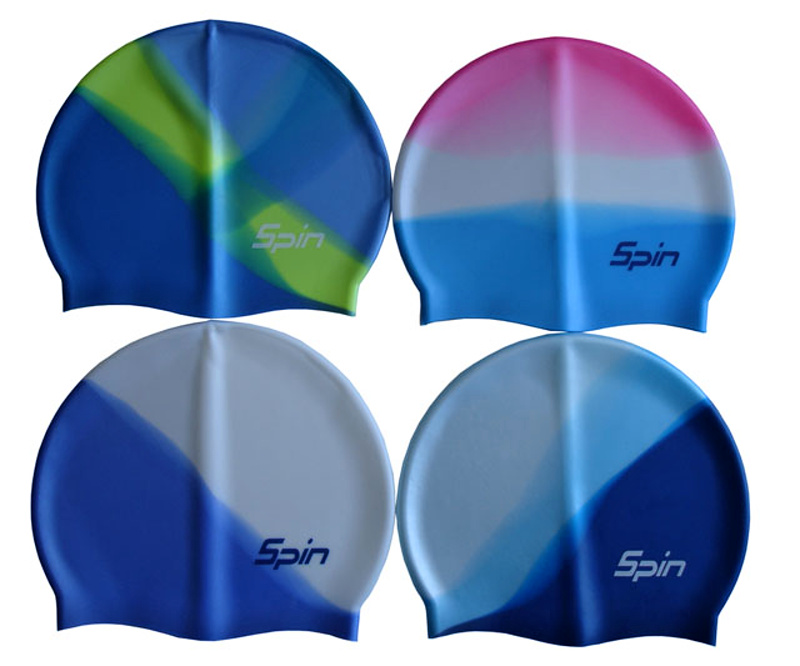 Acra koupací čepice Spin Multicolour