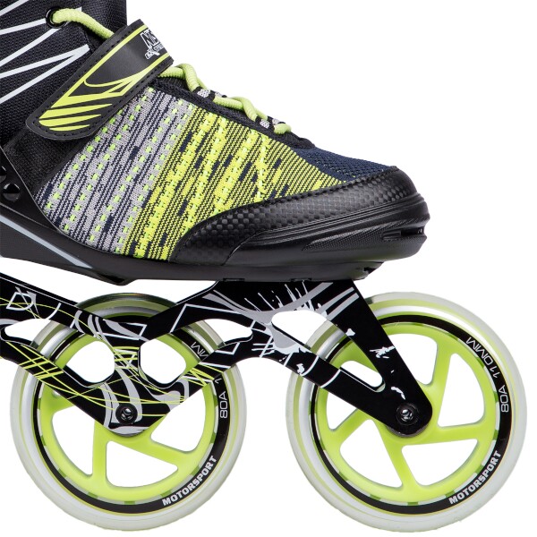 Nils Extreme NA 1206 Inline brusle, černo-zelené vel. 41
