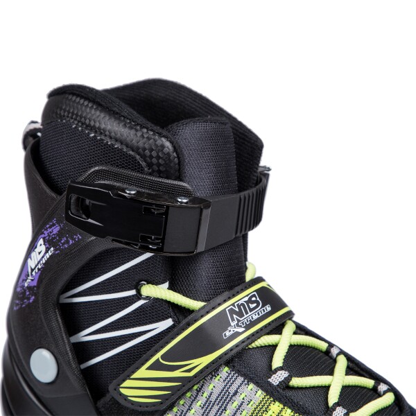 Nils Extreme NA 1206 Inline brusle, černo-zelené vel. 41