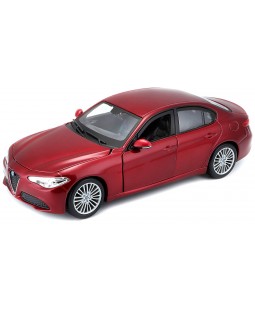 Bburago Alfa Romeo Giulia (2016) Červená 1:24