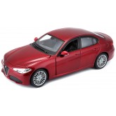 Bburago Alfa Romeo Giulia (2016) Červená 1:24