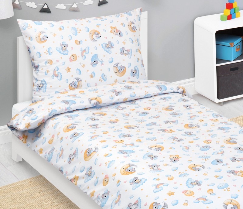 Bellatex Povlečení bavlněné Junior, Koala - 140x200, 70x90 cm
