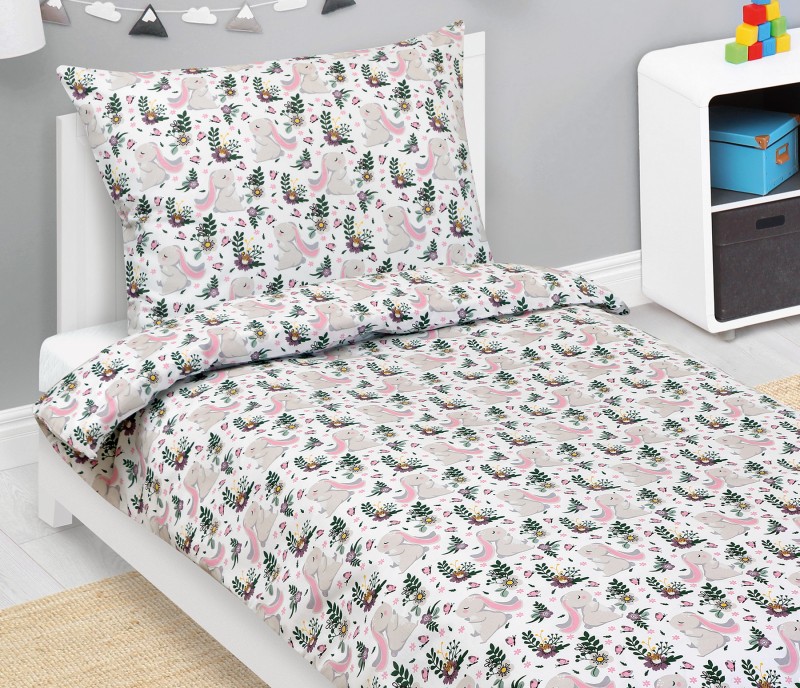 Bellatex Povlečení bavlněné Junior, Králíček - 140x200, 70x90cm