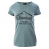 HI-TEC Lady Nulis dámské tričko Silver Pine Melange
