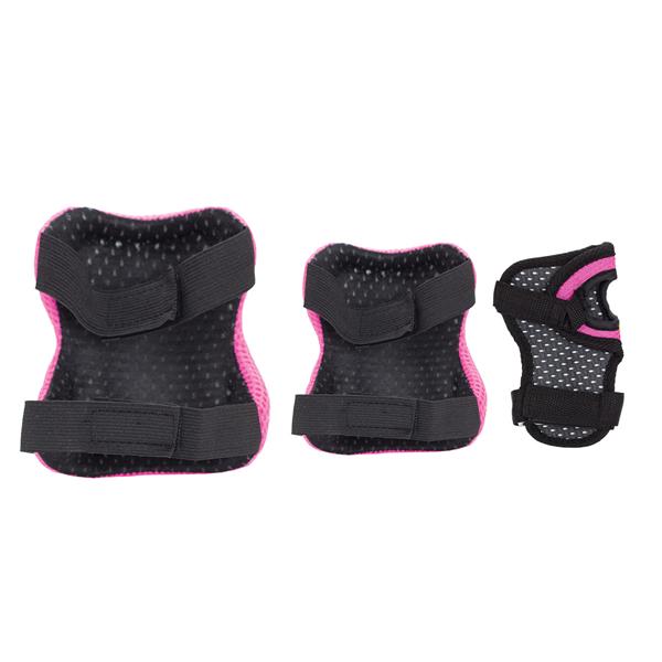 Souprava chráničů NILS Extreme H320 růzovo-zelené, vel. XL