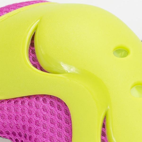 Souprava chráničů NILS Extreme H320 růzovo-zelené, vel. XL