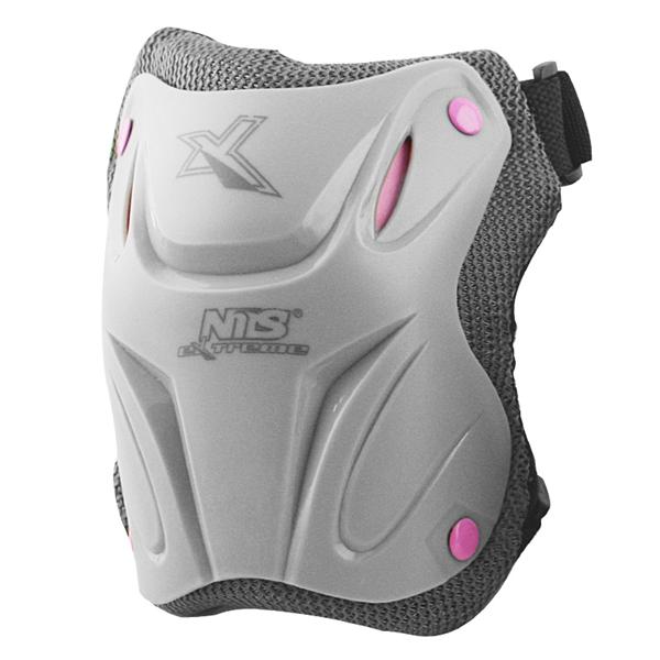 Nils Extreme Chrániče H508, vel. XL, šedo-růžové