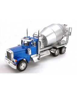 Welly Peterbilt 379 Cement Truck Modrý 1:32