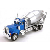 Welly Peterbilt 379 Cement Truck Modrý 1:32