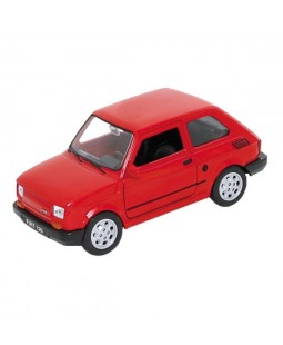 Welly Fiat 126, Červený 1:34-39