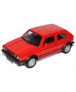 Welly Volkswagen Golf I GTI, Červený 1:34