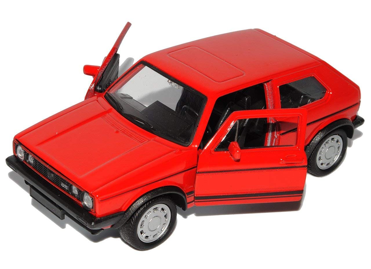 Welly Volkswagen Golf I GTI, Červený 1:34
