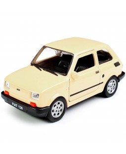 Welly Fiat 126, Krémový 1:34-39