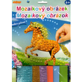 ArtLover Mozaikový obrázek Běžící kůň, 20x29cm