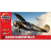 Airfix Stavebice Letadla Gloster Gladiator Mk.I/Mk.II (1:72)