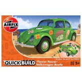 Airfix Quick Bulid J6031 Volkswagen Beetle Flower Power