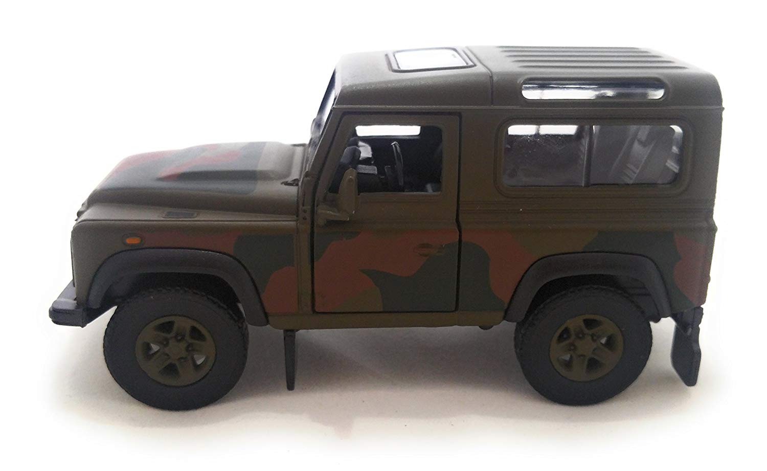 Welly Land Rover Defender (army camouflage) 1:34-39