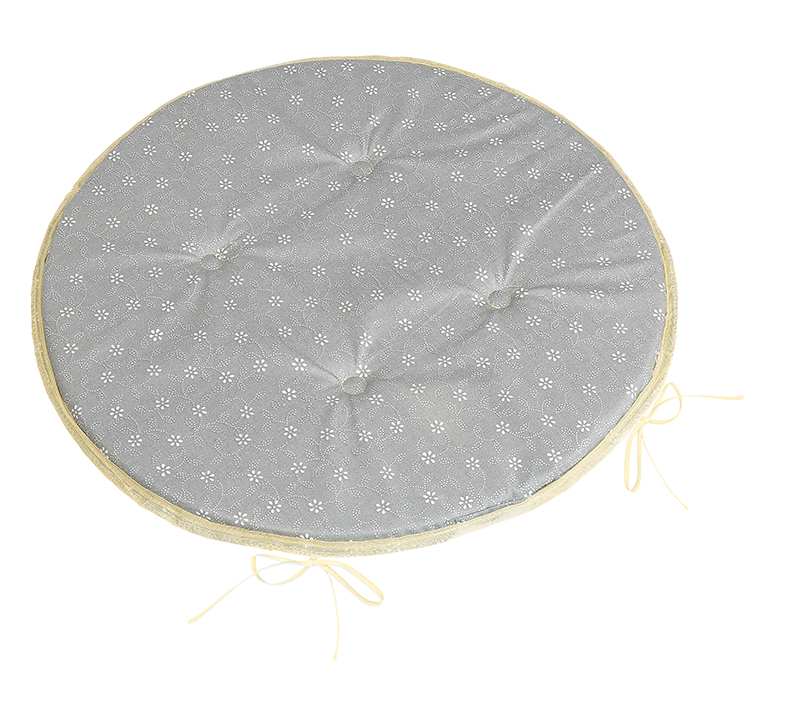 Bellatex Sedák Adéla kulatý hladký, Pnoucí kvítek - průměr 40cm