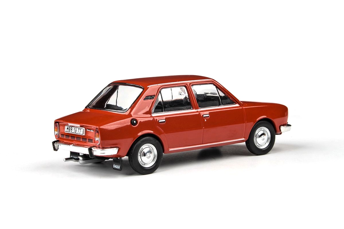 Abrex Škoda 105L (1977) Červená Paprika 1:43