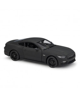 Welly MOQ Ford Mustang GT 2015 (matt black) 1:24